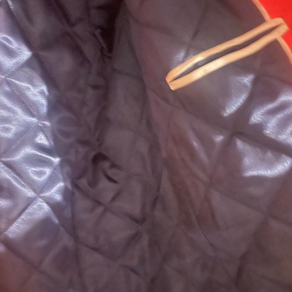 Brand new bright orange fully lined stadium jacket size 20 never worn - Picture 3 of 3